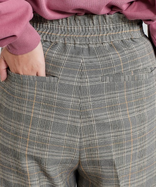 cepo（セポ）の「センタープレスチェックトラウザー（その他パンツ・レディース・ブラウン系/チャコールグレー/グレー系・S/M）」の14枚目の写真