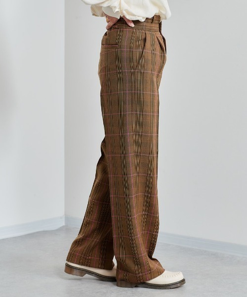 cepo（セポ）の「センタープレスチェックトラウザー（その他パンツ・レディース・ブラウン系/チャコールグレー/グレー系・S/M）」の18枚目の写真