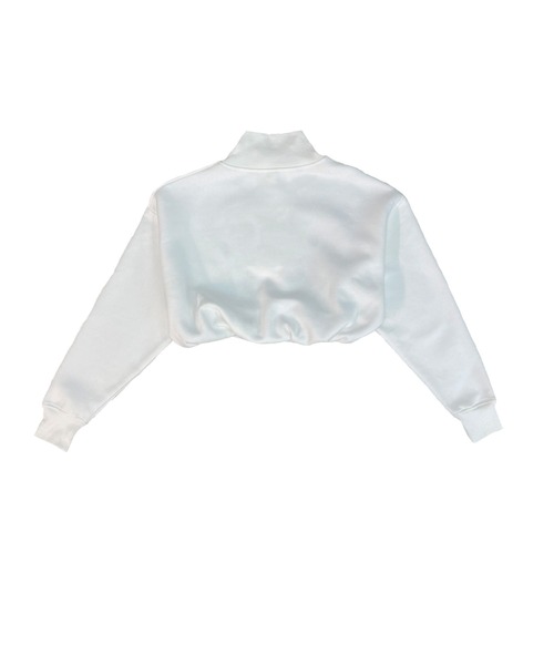 Avvenente（アベネンテ）の「【Avvenente】ハイネックショートスウェット（Tシャツ/カットソー・レディース・オフホワイト/ブラック/ベージュ・FREE）」の20枚目の写真