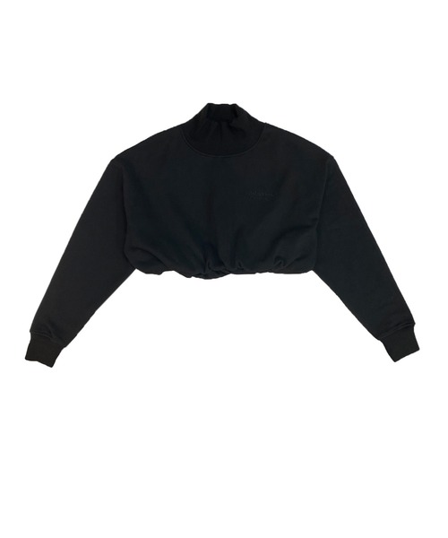 Avvenente（アベネンテ）の「【Avvenente】ハイネックショートスウェット（Tシャツ/カットソー・レディース・オフホワイト/ブラック/ベージュ・FREE）」の21枚目の写真