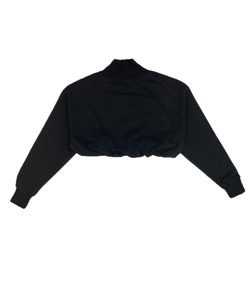 Avvenente（アベネンテ）の「【Avvenente】ハイネックショートスウェット（Tシャツ/カットソー・レディース・オフホワイト/ブラック/ベージュ・FREE）」の22枚目の写真