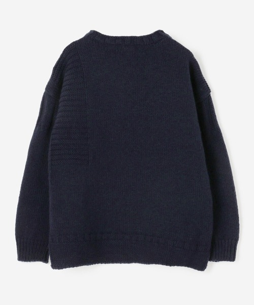 yukko.k　COOHEM ガンジー柄 ニット COOHEMからファンシーな新感覚のセーターが入荷。 | andPheb Staff Blog