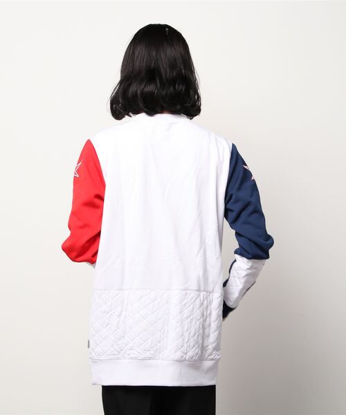 VOLCOM（ボルコム）の「【VOLCOM】LET IT STORM CREW FLEECE（スウェット・メンズ・マルチ/カーキ/ブラック・MEDIUM/SMALL）」の4枚目の写真