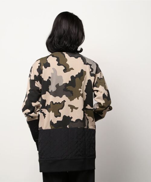 VOLCOM（ボルコム）の「【VOLCOM】LET IT STORM CREW FLEECE（スウェット・メンズ・マルチ/カーキ/ブラック・MEDIUM/SMALL）」の5枚目の写真