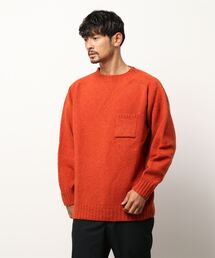 Morris & Sons | 【Morris & Sons】クルーネックポケットニット MEN(ニット/セーター)