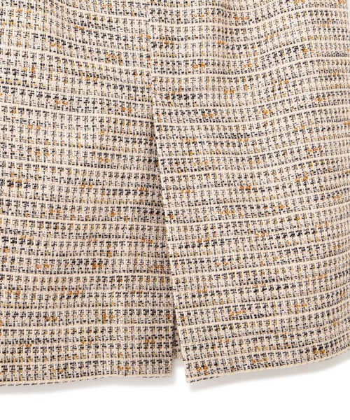 PROPORTION BODY DRESSING(プロポーションボディドレッシング)の「ツイードタイトスカート / 1212120004(スカート・レディース・ベージュ/ブラック/パープル・MEDIUM/SMALL)」の9枚目の写真