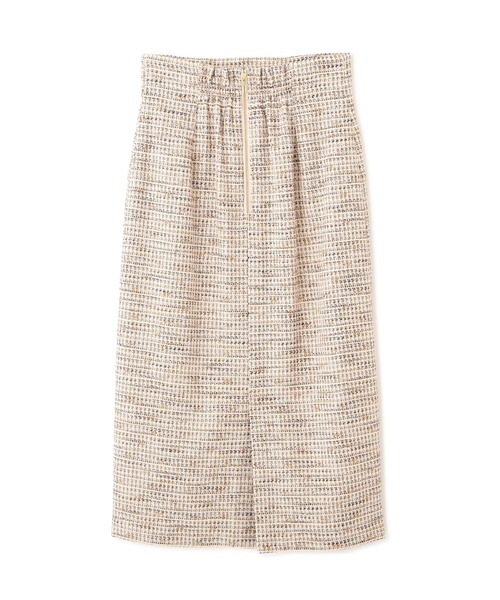 PROPORTION BODY DRESSING(プロポーションボディドレッシング)の「ツイードタイトスカート / 1212120004(スカート・レディース・ベージュ/ブラック/パープル・MEDIUM/SMALL)」の12枚目の写真