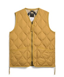 【TAION】タイオン MILITARY ZIP V NECK DOWN VEST TAION-001ZML-1
