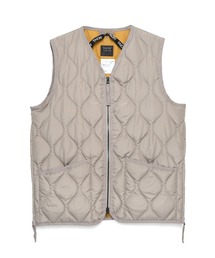 【TAION】タイオン MILITARY ZIP V NECK DOWN VEST TAION-001ZML-1
