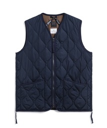 【TAION】タイオン MILITARY ZIP V NECK DOWN VEST TAION-001ZML-1