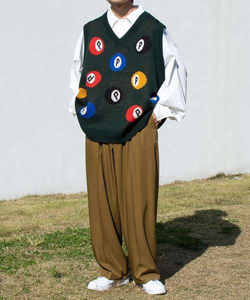 Perushu ワイドカラーパンツ セールワイドカラースノーパンツ（その他パンツ）｜Perushu