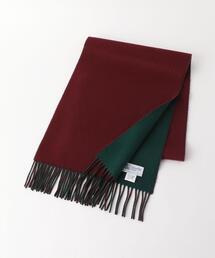Johnstons of Elgin | ＜JOHNSTONS（ジョンストンズ）＞リバーシブル カシミヤ ソリッド マフラー(マフラー)