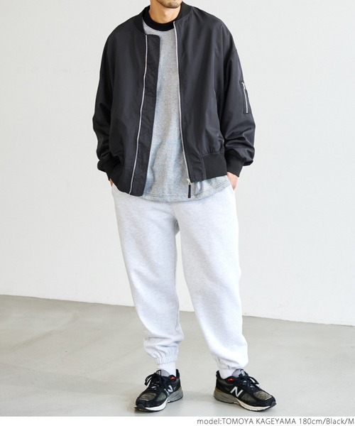 coca（coca）（コカ）の「メンズ ナイロンツイルMA-1（MA-1・メンズ・ブラック/カーキ・M/L）」の12枚目の写真