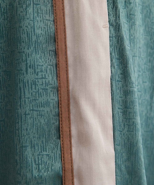 BONbazaar（ボンバザール）の「サテンジャガードライン入りパンツ（その他パンツ・レディース・ブラック/グリーン・FREE）」の21枚目の写真