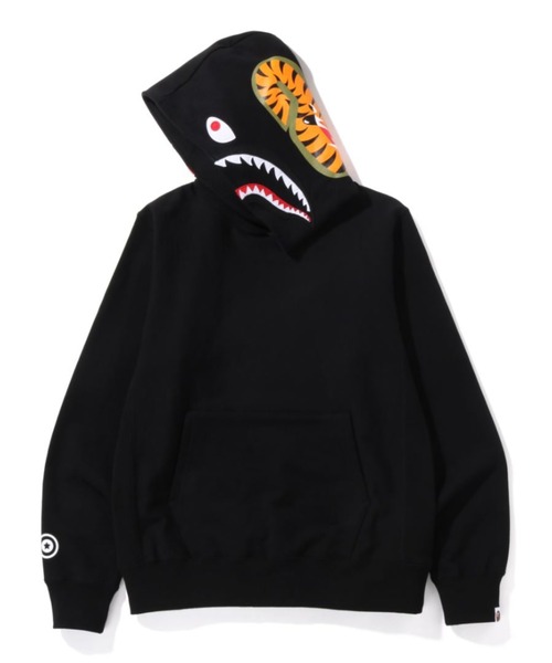 A BATHING APE（アベイシングエイプ）の「SHARK PULLOVER HOODIE M