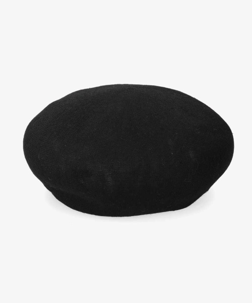 OVERRIDE（オーバーライド）の「OVERRIDE TM E.HEMP BERET（ハンチング/ベレー帽・レディース・ブラック/ベージュ/グレー/ピンク・M/57.5cm/L59cm）」の13枚目の写真