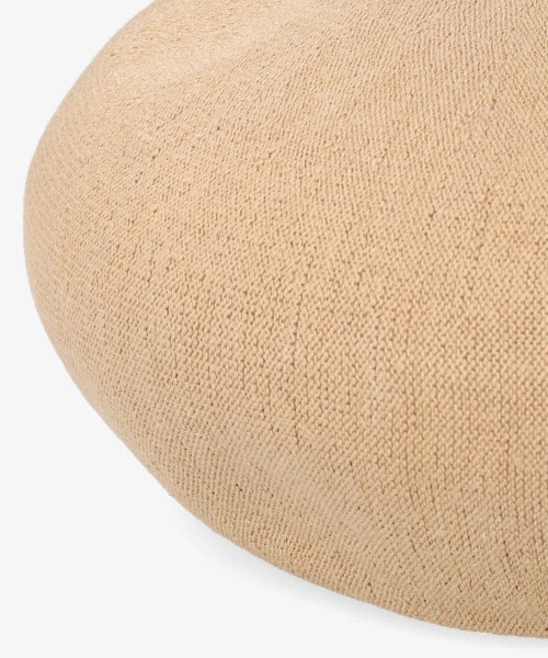 OVERRIDE（オーバーライド）の「OVERRIDE TM E.HEMP BERET（ハンチング/ベレー帽・レディース・ブラック/ベージュ/グレー/ピンク・M/57.5cm/L59cm）」の10枚目の写真