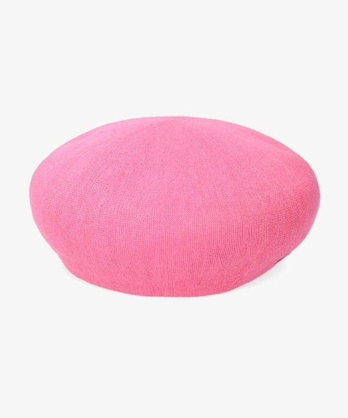 OVERRIDE（オーバーライド）の「OVERRIDE TM E.HEMP BERET（ハンチング/ベレー帽・レディース・ブラック/ベージュ/グレー/ピンク・M/57.5cm/L59cm）」の15枚目の写真