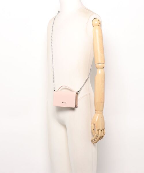 美品 ☆現行ロゴ☆ FURLA ピンク SPLENDIDA MICRO BAG FURLA（フルラ）の「FURLA SPLENDIDA MICRO BAG（ショルダー