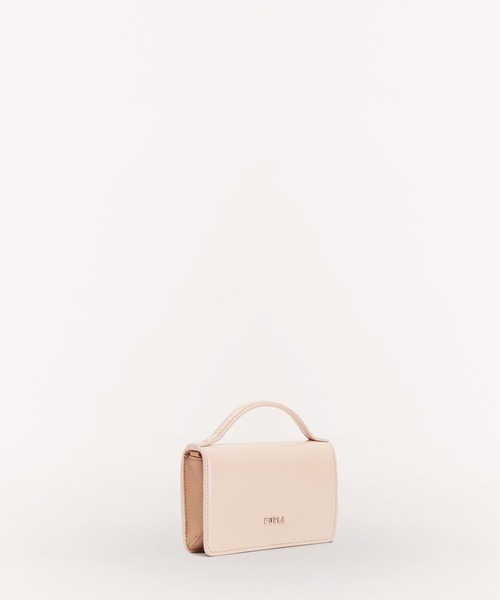 美品 ☆現行ロゴ☆ FURLA ピンク SPLENDIDA MICRO BAG FURLA（フルラ）の「FURLA SPLENDIDA MICRO BAG（ショルダー