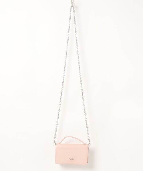 美品 ☆現行ロゴ☆ FURLA ピンク SPLENDIDA MICRO BAG FURLA（フルラ）の「FURLA SPLENDIDA MICRO BAG（ショルダー
