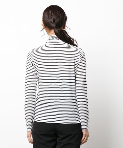 one way（ワンウェイ）の「スタンドネックトップス（Tシャツ/カットソー・レディース・ホワイト/ライトブルー/ライトグリーン/ホワイト系その他・FREE）」の6枚目の写真