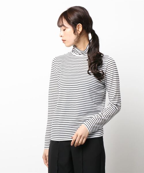 one way（ワンウェイ）の「スタンドネックトップス（Tシャツ/カットソー・レディース・ホワイト/ライトブルー/ライトグリーン/ホワイト系その他・FREE）」の14枚目の写真