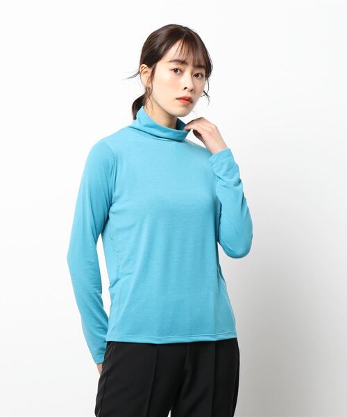 one way（ワンウェイ）の「スタンドネックトップス（Tシャツ/カットソー・レディース・ホワイト/ライトブルー/ライトグリーン/ホワイト系その他・FREE）」の17枚目の写真