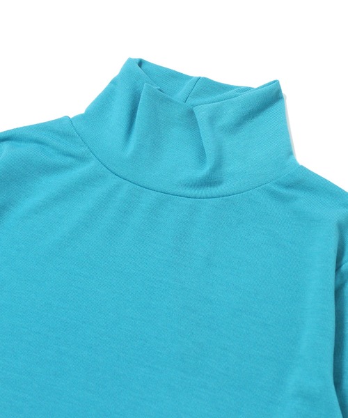 one way（ワンウェイ）の「スタンドネックトップス（Tシャツ/カットソー・レディース・ホワイト/ライトブルー/ライトグリーン/ホワイト系その他・FREE）」の9枚目の写真