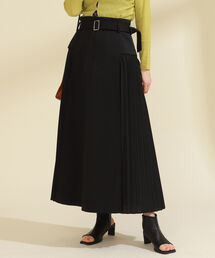 Ray BEAMS | Ray BEAMS / サイド プリーツ スカート(スカート)