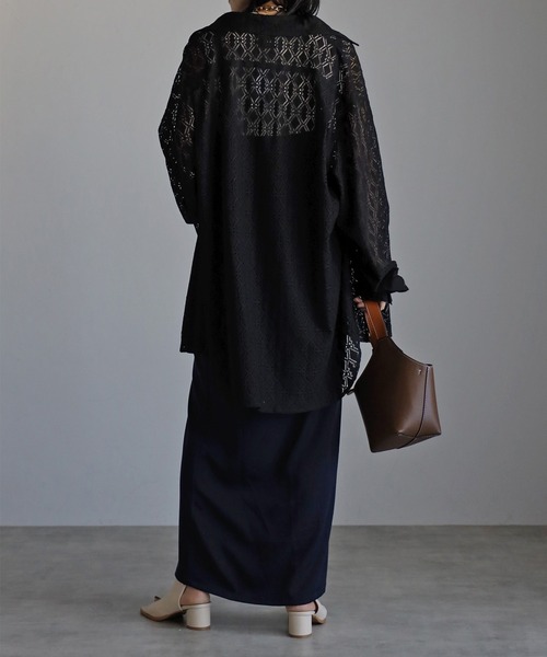 CREARE -LINO-（クレアーレリノ）の「ビックポケット オーバーサイズ ルーズシャツ<ユニセックス>（シャツ/ブラウス・メンズ・ホワイト/ブラック/ブルー/ブルー系その他/ホワイト系その他/ホワイト系その他2/ブラック系その他2/ブラック系その他3/グリーン系その他/ブラック系その他/ベージュ系その他/ブラック系その他4/インディゴブルー/ブルー系その他2/ブルー系その他3/グレイッシュベージュ/ホワイト系その他3/ホワイト系その他4・M/L/S）」の21枚目の写真