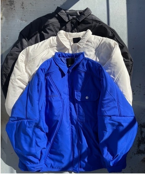 FIG&VIPER（フィグアンドバイパー）の「切替デザインBIG中綿JK（その他アウター・レディース・ブルー/ブラック/アイボリー・FREE）」の22枚目の写真