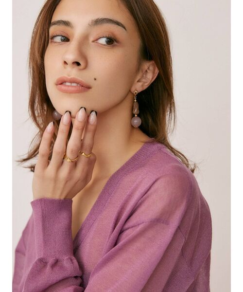 EVRIS（エヴリス）の「LIGHT WEIGHT 3PCS リング（リング・レディース・シルバー/ゴールド・FREE）」の4枚目の写真