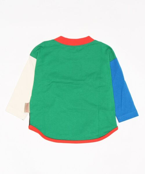 Life Support Products（ライフサポートプロダクツ）の「防汚加工ラウンドロンT（80～150cm）（Tシャツ/カットソー・キッズ・レッド/イエロー/ブルー/グリーン/ラベンダー/チャコール/ホワイト系その他/グレー系その他・90/100/110/120/80/130/95/140/150）」の17枚目の写真