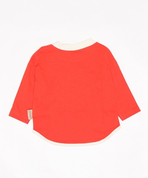 Life Support Products（ライフサポートプロダクツ）の「防汚加工ラウンドロンT（80～150cm）（Tシャツ/カットソー・キッズ・レッド/イエロー/ブルー/グリーン/ラベンダー/チャコール/ホワイト系その他/グレー系その他・90/100/110/120/80/130/95/140/150）」の21枚目の写真