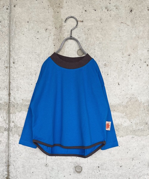 Life Support Products（ライフサポートプロダクツ）の「防汚加工ラウンドロンT（80～150cm）（Tシャツ/カットソー・キッズ・レッド/イエロー/ブルー/グリーン/ラベンダー/チャコール/ホワイト系その他/グレー系その他・90/100/110/120/80/130/95/140/150）」の6枚目の写真