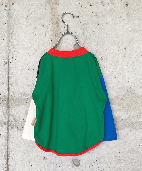 Life Support Products（ライフサポートプロダクツ）の「防汚加工ラウンドロンT（80～150cm）（Tシャツ/カットソー・キッズ・レッド/イエロー/ブルー/グリーン/ラベンダー/チャコール/ホワイト系その他/グレー系その他・90/100/110/120/80/130/95/140/150）」の13枚目の写真