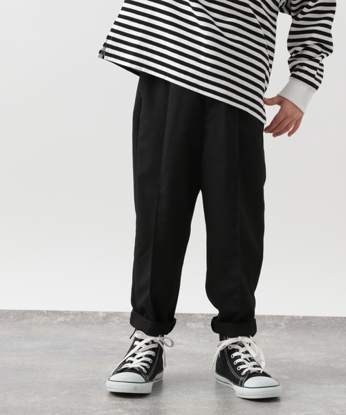 GLOBAL WORK(グローバルワーク)の「キッズ/イージーケアクロップド/255563(その他パンツ・キッズ・ブラック/グレー/グリーン系その他3/その他/ベージュ系その他3・110cm/100cm/120cm/130cm/140cm/150cm/160cm)」の1枚目の写真