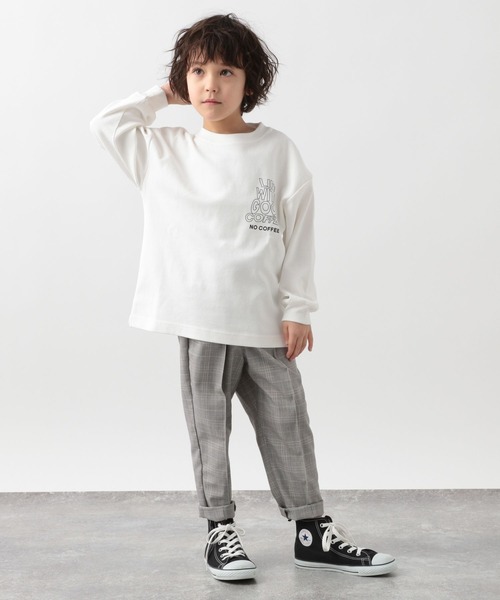 GLOBAL WORK(グローバルワーク)の「キッズ/イージーケアクロップド/255563(その他パンツ・キッズ・ブラック/グレー/グリーン系その他3/その他/ベージュ系その他3・110cm/100cm/120cm/130cm/140cm/150cm/160cm)」の11枚目の写真