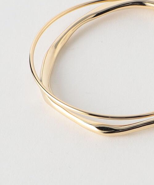 MARW UNITED ARROWS（マルゥ ユナイテッドアローズ）の「＜MARW UNITED ARROWS（マルゥ ユナイテッドアローズ）＞ HOOP P（ピアス（両耳用）・レディース・ゴールド/シルバー・FREE）」の6枚目の写真