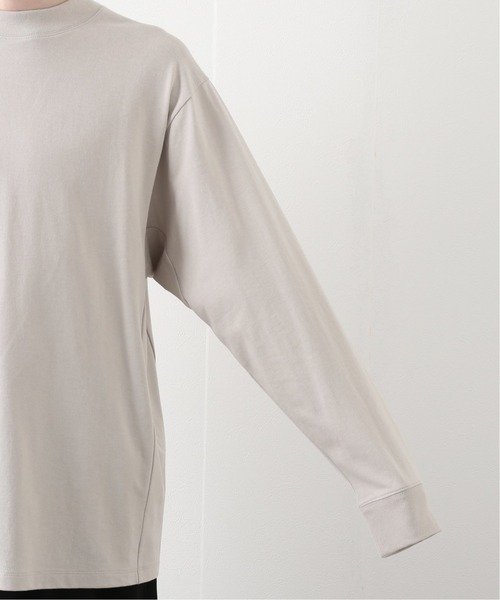 417 EDIFICE（フォーワンセブンエディフィス）の「【CAPSULE-T】  Essential モックネック（Tシャツ/カットソー・メンズ・ホワイト/ブラック/ベージュ・SMALL/MEDIUM/LARGE）」の11枚目の写真