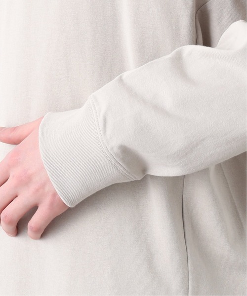 417 EDIFICE（フォーワンセブンエディフィス）の「【CAPSULE-T】  Essential モックネック（Tシャツ/カットソー・メンズ・ホワイト/ブラック/ベージュ・SMALL/MEDIUM/LARGE）」の12枚目の写真