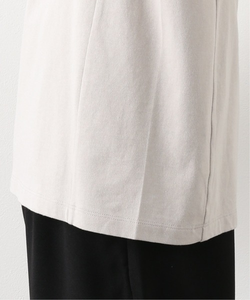 417 EDIFICE（フォーワンセブンエディフィス）の「【CAPSULE-T】  Essential モックネック（Tシャツ/カットソー・メンズ・ホワイト/ブラック/ベージュ・SMALL/MEDIUM/LARGE）」の13枚目の写真