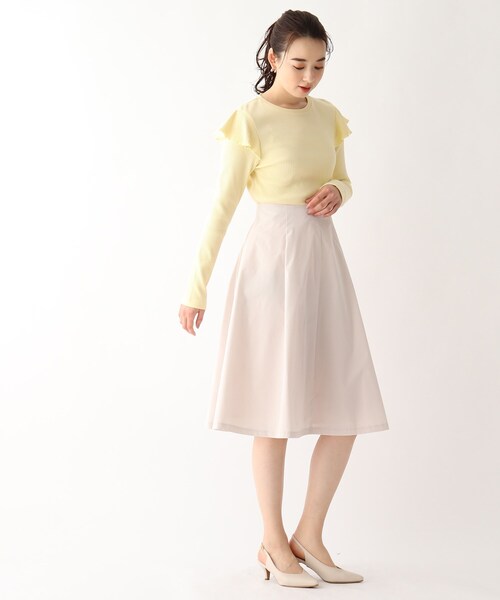 index（インデックス）の「◆アーモンドトウバックストラップミュール（パンプス・レディース・ブラック/オフホワイト・01/02/03）」の5枚目の写真