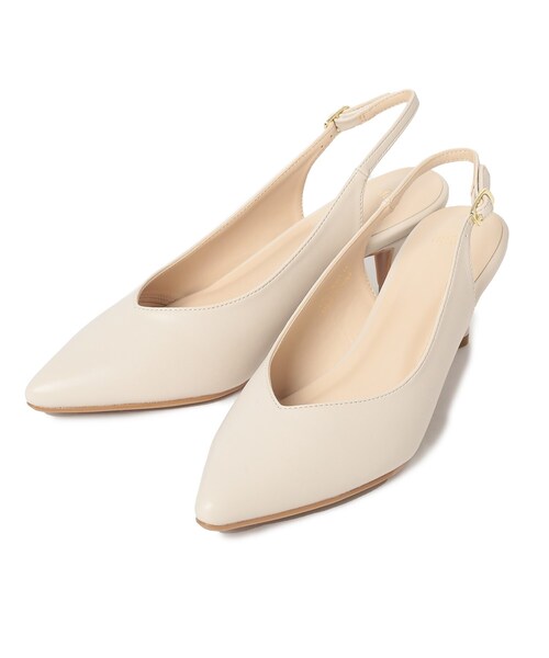 index（インデックス）の「◆アーモンドトウバックストラップミュール（パンプス・レディース・ブラック/オフホワイト・01/02/03）」の11枚目の写真