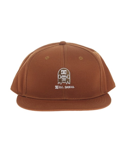 DC SHOES(ディーシーシューズ)の「22 BROKENDECK SNAPBA/DCキャップ(帽子)(キャップ・メンズ・ブラック/ブラウン・FREE)」の2枚目の写真