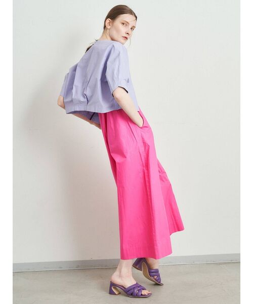 ELENDEEK（エレンディーク）の「タックカーディガンブルゾン（ブルゾン・レディース・ブラック/ラベンダー/ベージュ・FREE）」の9枚目の写真