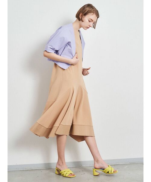 ELENDEEK（エレンディーク）の「タックカーディガンブルゾン（ブルゾン・レディース・ブラック/ラベンダー/ベージュ・FREE）」の11枚目の写真