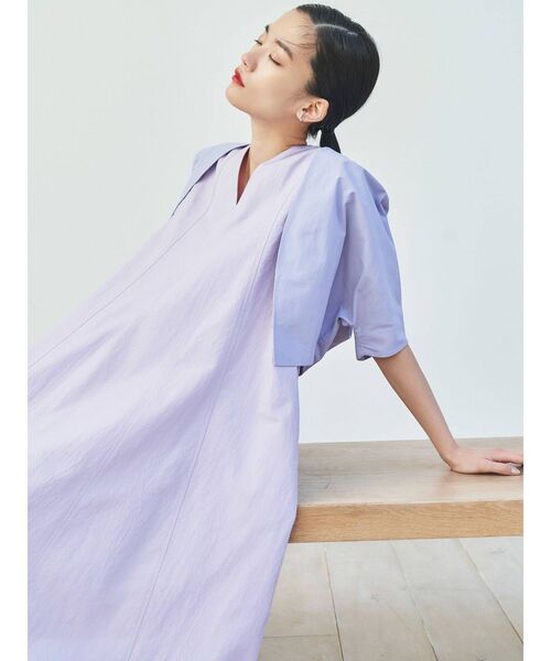 ELENDEEK（エレンディーク）の「タックカーディガンブルゾン（ブルゾン・レディース・ブラック/ラベンダー/ベージュ・FREE）」の13枚目の写真