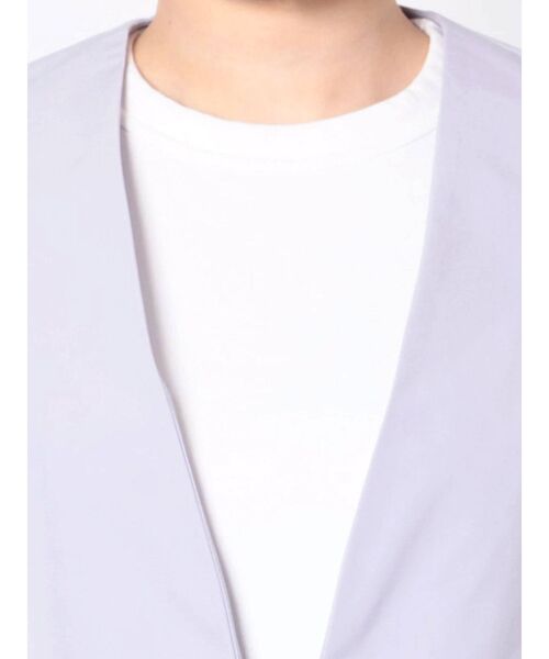 ELENDEEK（エレンディーク）の「タックカーディガンブルゾン（ブルゾン・レディース・ブラック/ラベンダー/ベージュ・FREE）」の17枚目の写真